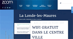 Desktop Screenshot of la-londe.zoomsurmaville.com