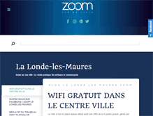 Tablet Screenshot of la-londe.zoomsurmaville.com